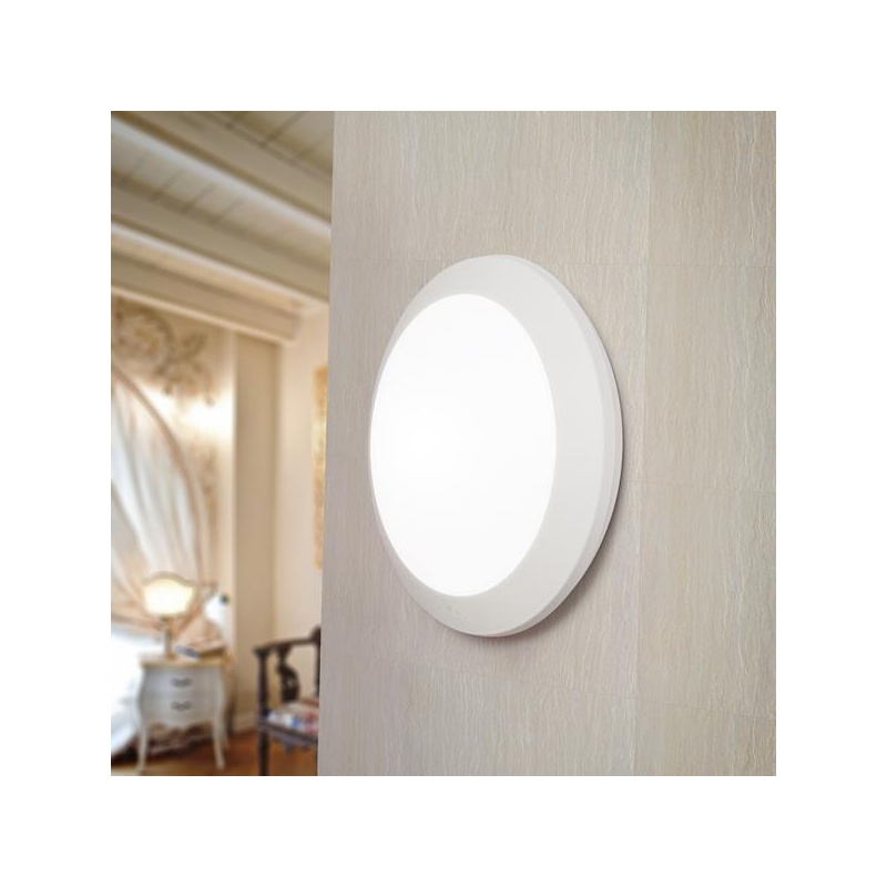 Fumagalli UMBERTA Πλαφονιέρα Λευκή Ø350mm Ε27 (145-26230)