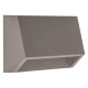 Arte Illumina  Φωτιστικό Τοίχου SLIM LED 3W IP65 230V 3000K 160x70mm Γκρι PRO (145-52012)