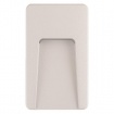 Arte Illumina Φωτιστικό Τοίχου SLIM LED 3W IP65 230V 3000K 90x150mm Λευκό PRO (145-52021)