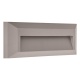 Arte Illumina  Απλίκα Τοίχου LED SLIM 2W IP65 220-240V 3000K 230x80x27mm Γκρι PRO (145-52056)