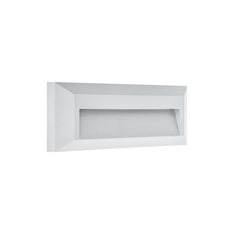 Arte Illumina Απλίκα Τοίχου LED SLIM 2W IP65 220-240V 3CCT 230x80x27mm Λευκό PRO (145-52080)