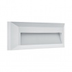 Arte Illumina Απλίκα Τοίχου LED SLIM 2W IP65 220-240V 3CCT 230x80x27mm Λευκό PRO (145-52080)