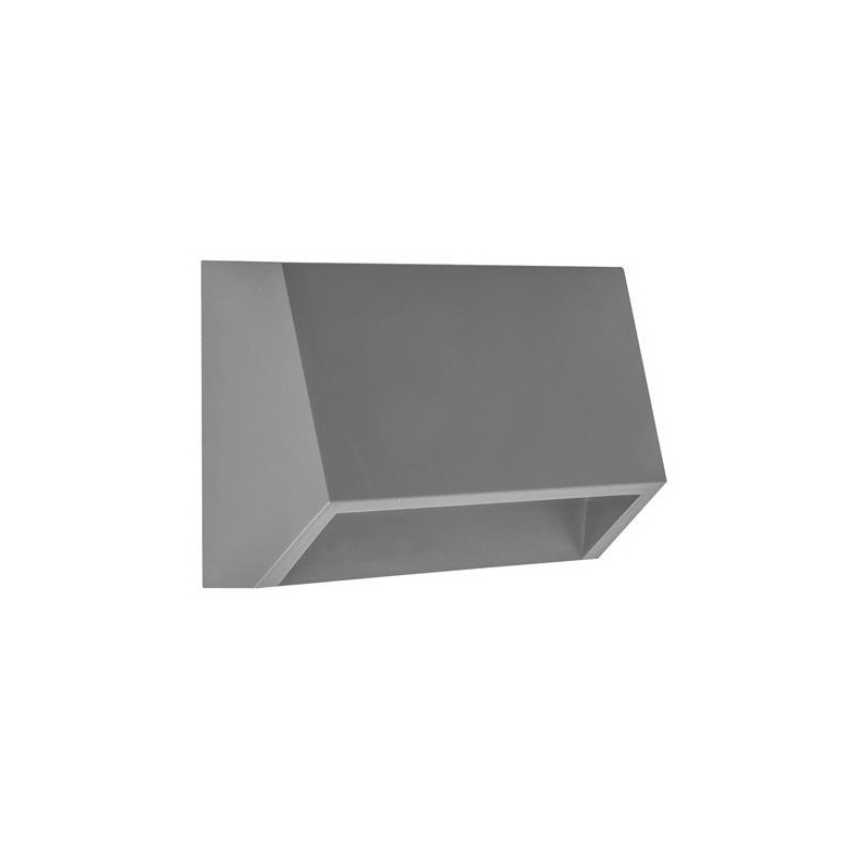 Arte Illumina Φωτιστικό Τοίχου SLIM LED 3W IP65 220-240V 3CCT 160x70mm Γραφίτης PRO (145-52092)