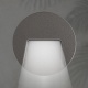 Arte Illumina Φωτιστικό Τοίχου SLIM LED 3W IP65 230V 4000K Ø135mm Γραφίτης PRO (145-52095)