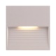 Arte Illumina Απλίκα Τοίχου SLIM LED 3W 120x120x12 3000K IP65 Λευκή PLUS (145-52101)
