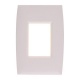 Arte Illumina Απλίκα Τοίχου Χωνευτή (ΓΥΨΟΣΑΝΙΔΑΣ) SLIM LED 2W 83x123x35 3000K IP65 Λευκή PLUS (145-52103)
