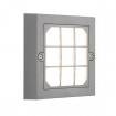 Arte Illumina Φωτιστικό Τοίχου LED 6W 135x135x32 3CCT IP65 Γραφίτης SENARIO (145-52123)