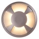 Arte Illumina Φωτιστικό Δαπέδου Εξωτερικό 4F LED 3W IP65 12V Ø68x24mm Μαύρο PRO (145-52521)