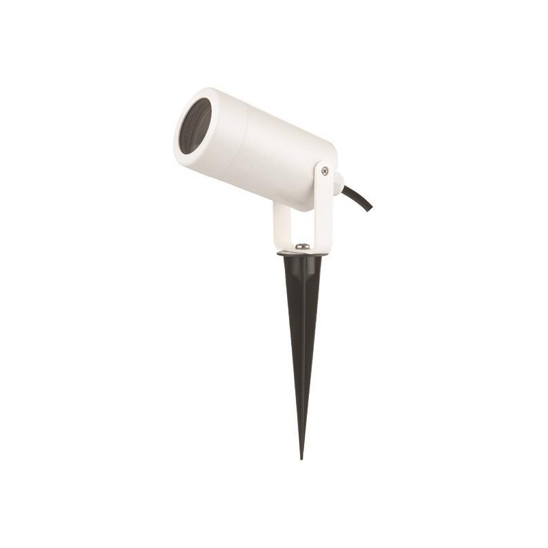 Arte Illumina Σποτ Κήπου Πλαστικό GU10 IP65 230V Λευκό (145-82020)
