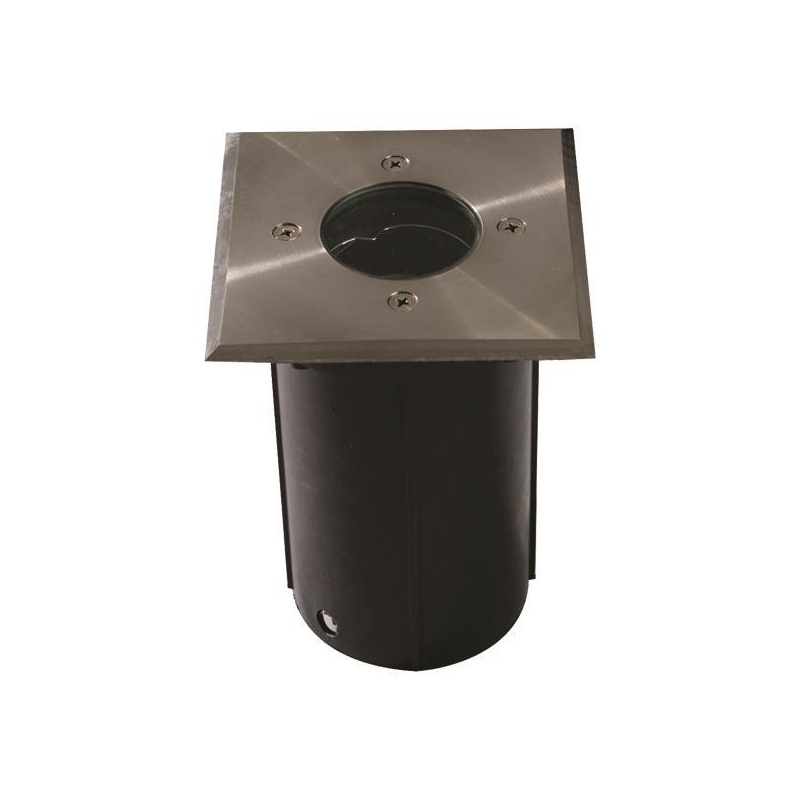 Arte Illumina Φωτιστικό Δαπέδου Χωνευτό με Πλαστική Βάση Τετράγωνο GU10 IP65 33W  (147-68706)