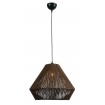 Arkolight Φωτιστικό Μονόφωτο Σχοινί Καφέ Ε27 Φ40 (Ρ976-3-40)