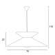 Arkolight Φωτιστικό Μονόφωτο  Σχοινί Natural Ε27 Φ70 (984-22-70)