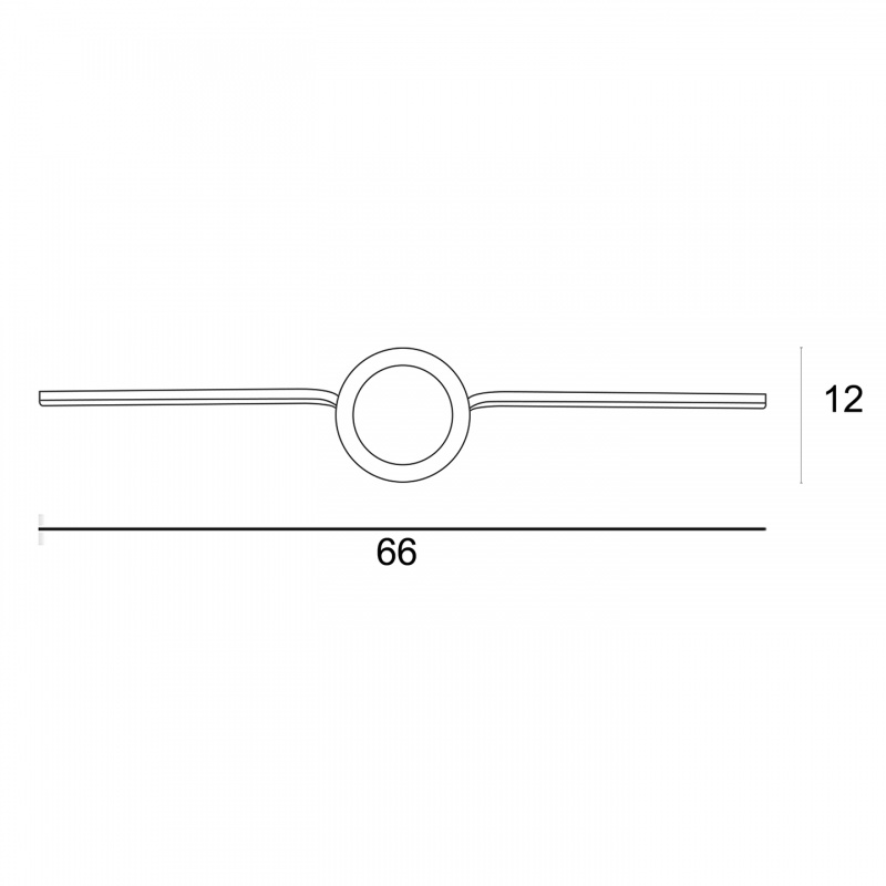 Arkolight Απλίκα Led 9W 3000K (1611-2-1)