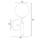 Arkolight Απλίκα G9 Χρυσή Ματ (1620-2-1)