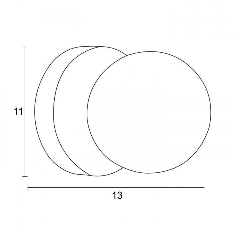 Arkolight Απλίκα G9 Μαύρη Ματ (710-3-A1)
