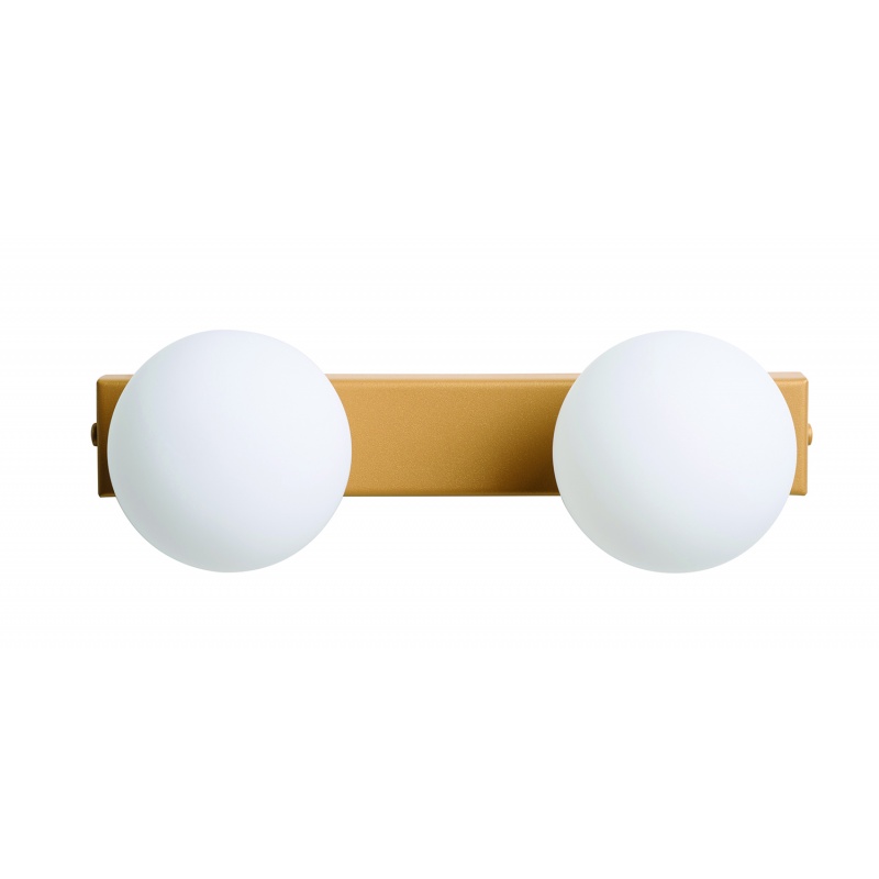 Arkolight Απλίκα Δίφωτη G9 Χρυσή Ματ (711-2-2)