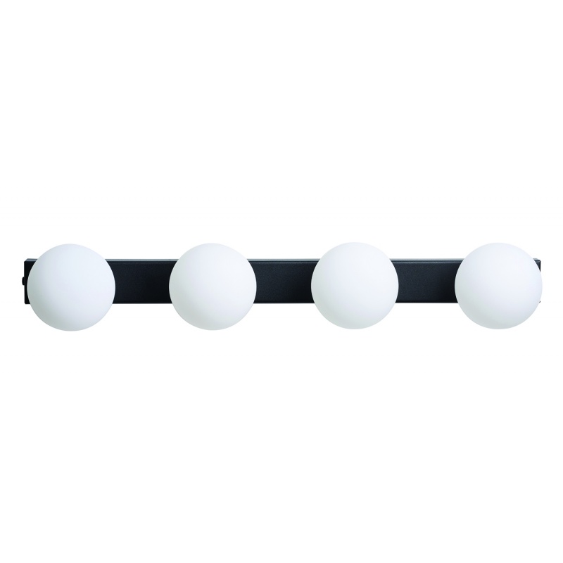 Arkolight Απλίκα 4Φωτη G9 Μαύρη Ματ (711-3-4)