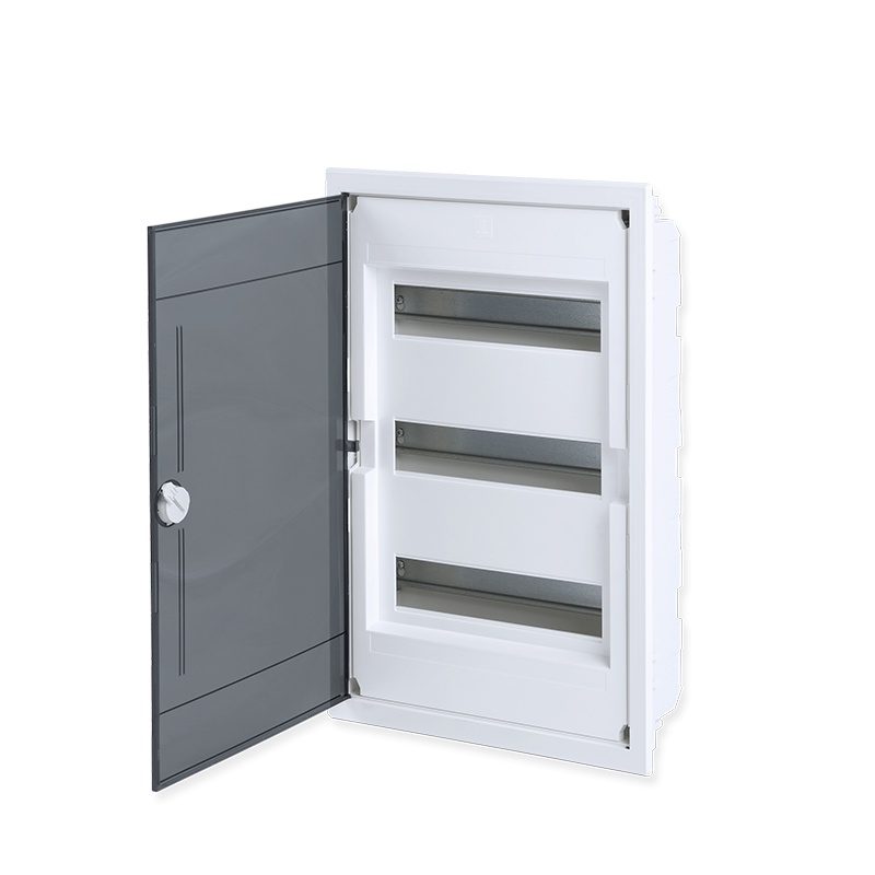 Tehnoplast Πίνακας Χωνευτός με Διάφανη Πόρτα 3 Σειρών 36 Θέσεων IP40 (282U36A)