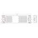 Cubalux Τροφοδοτικό ΤΩRA Led 24V 250W Slim (500057)