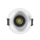 Eurolamp LED COB χωνευτό φωτιστικό 18W 36° 3000K (145-65018)