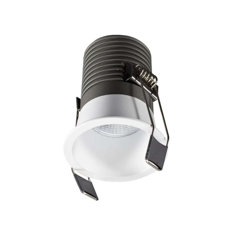 Eurolamp LED COB χωνευτό φωτιστικό 18W 36° 4000K (145-65017)