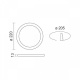 Spotlight Led SMD Slim panel 18W 140° CCT (6923)