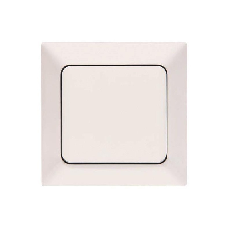 Eurolamp Nead Διακόπτης Απλός Λευκός (152-12000)