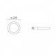 Spotlight Led SMD Slim panel 18W 140° CCT (6925)