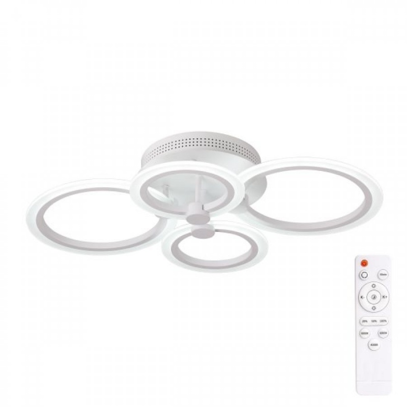 Spotlight Led Πλαφονιέρα 85W CCT Λευκή (6960)