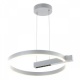 Spotlight Led Κρεμαστό Φωτιστικό 24W 3000K Ø40 Λευκό (6886)