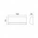 Spotlight Επιτοίχιο Led Φωτιστικό 3W CCT Μαύρο (7870)