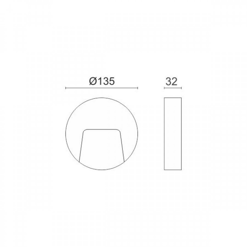 Spotlight Επιτοίχιο Led Φωτιστικό 3W CCT Γκρι (7856)