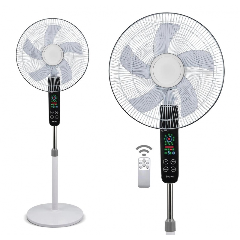 Bruno Ανεμιστήρας Ορθοστάτης 45W Φ43 με Τηλεχειριστήριο (BRN-0189)