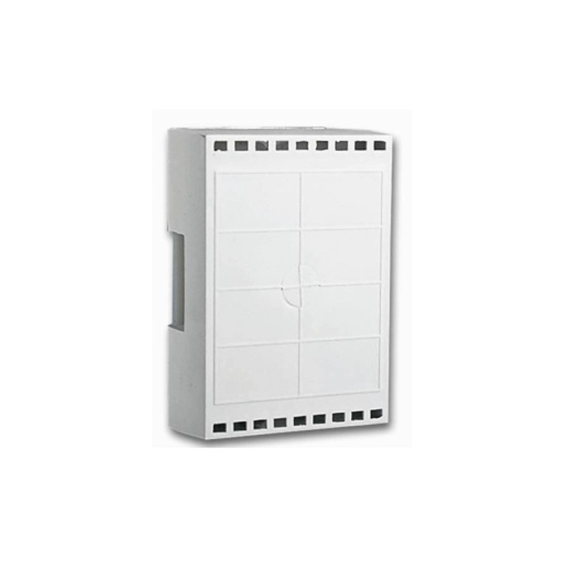 Aliberti Κουδούνι 1 Ήχου Ηλεκτρομηχανικό 80dB 12V Λευκό (M-351)