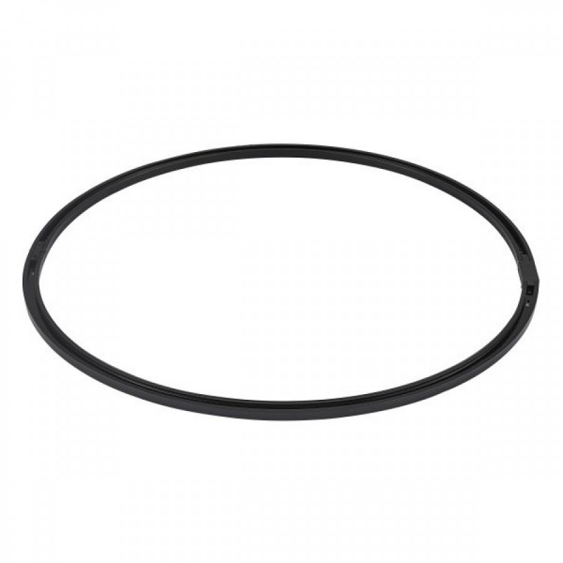 Spotlight Κυκλική Ράγα 2 Καλωδίων Μαύρη (6896)