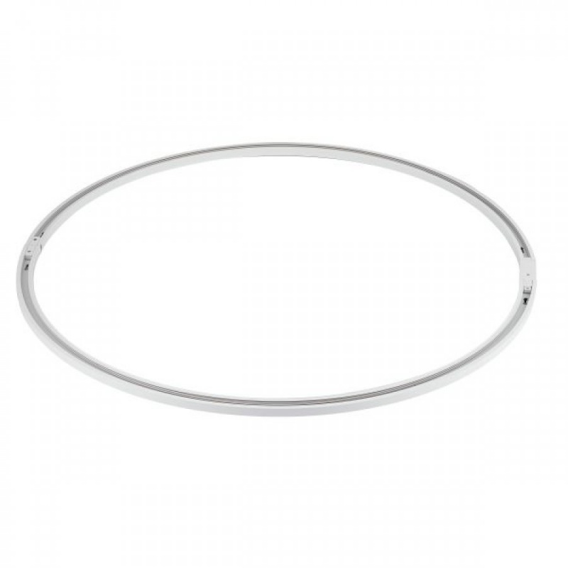 Spotlight Κυκλική Ράγα 2 Καλωδίων Λευκή (6897)