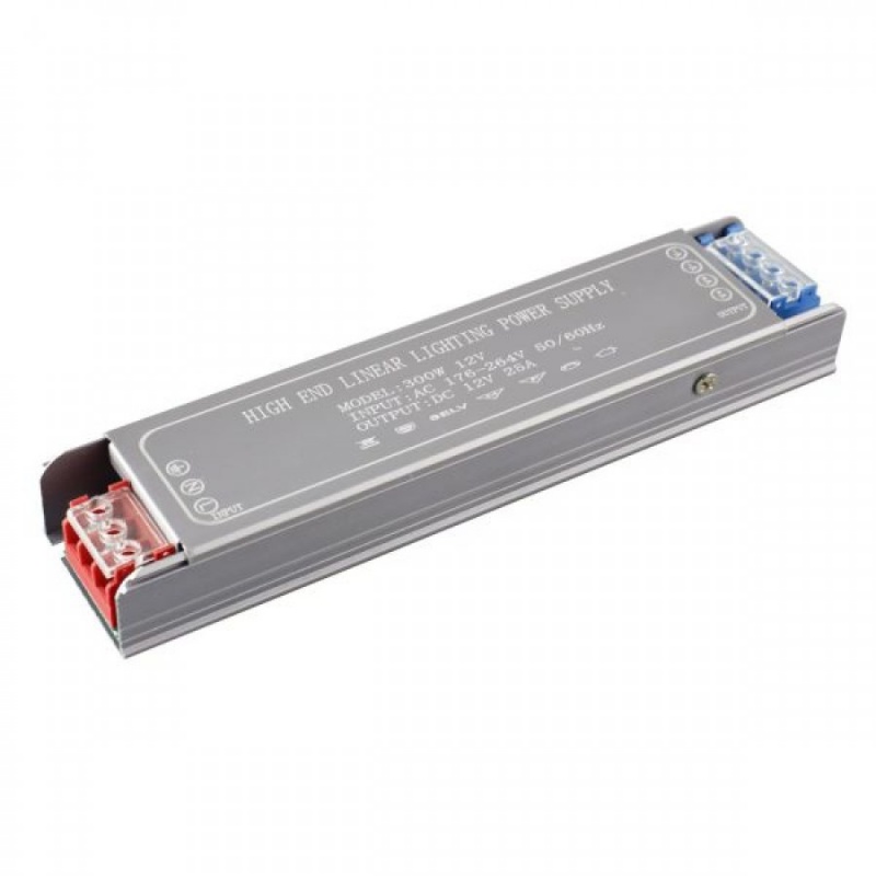 Spotlight Τροφοδοτικό Led 24V 300W Slim (6972)