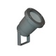 Aca Μεταλλικό Σποτ Τοίχου GU10 Σκούρο Γκρι (BT9013AGDS)