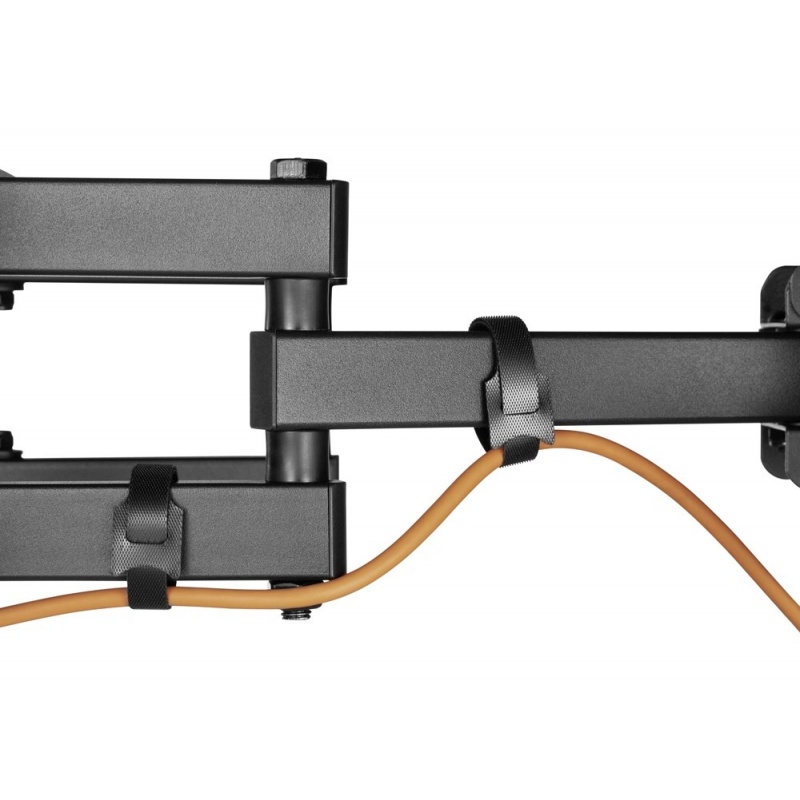 Powertech Επιτοίχια Βάση Τηλεόρασης με Βραχίονα 37"- 80" έως 40kg Full Motion (PT-1130)