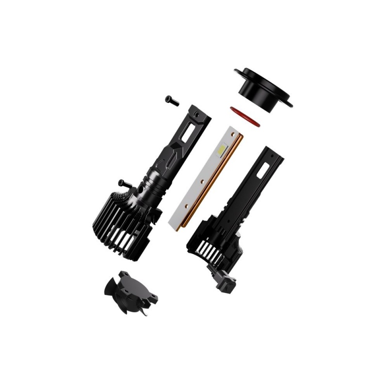 Bizzar Λάμπες Αυτοκινήτου H4 Canbus Led Kit 2τμχ 55W (L-O6-H4)