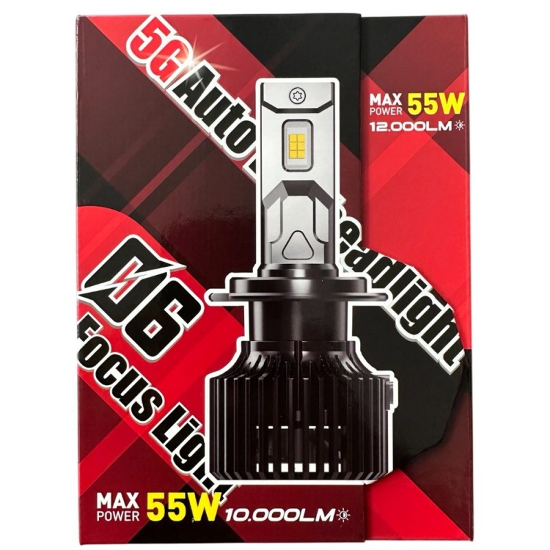 Bizzar Λάμπες Αυτοκινήτου H4 Canbus Led Kit 2τμχ 55W (L-O6-H4)