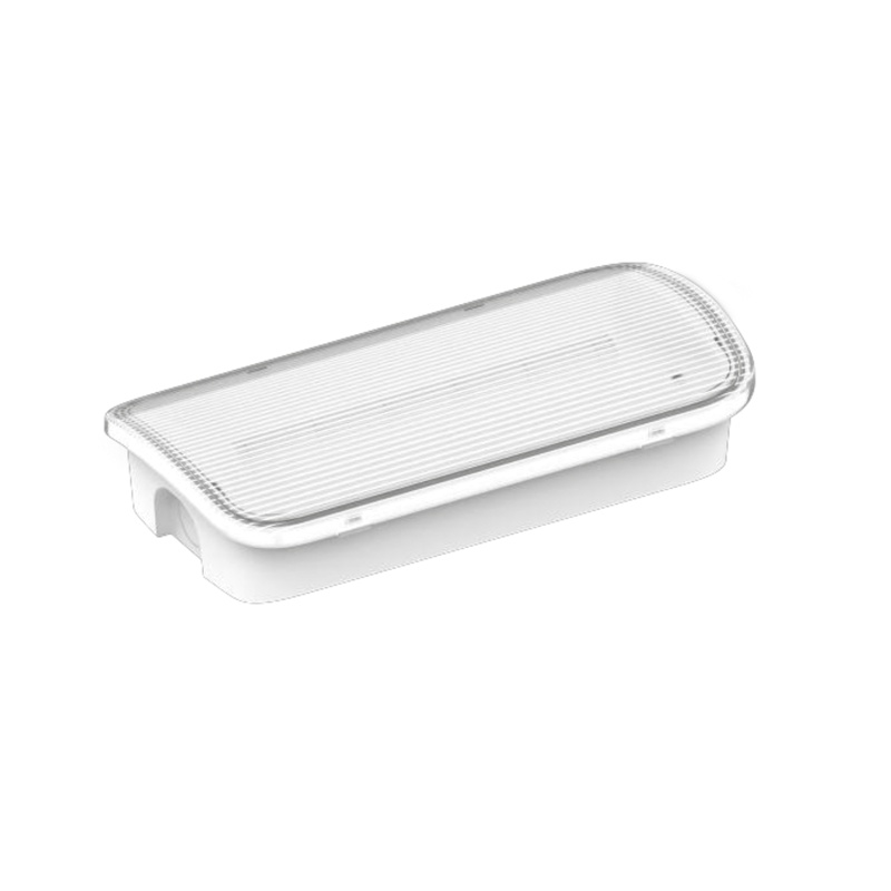 Aca Φωτιστικό Ασφαλείας Led Επίτοιχο 1W 6000K (BEN160)