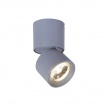 Aca Led Μονόφωτο Φωτιστικό Οροφής - Τοίχου 5W 3000K Γκρι (RA33LEDS6GY)
