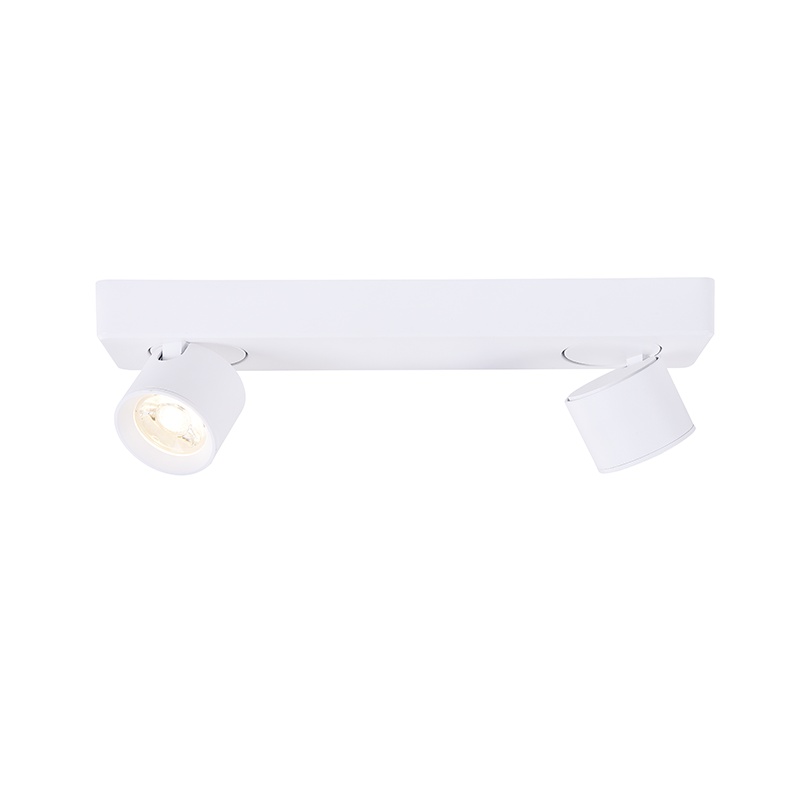 Aca Led Δίφωτο Φωτιστικό Οροφής - Τοίχου 10W 3000K Λευκό (RA33LEDS32WH)