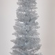 Eurolamp Δέντρο Ασημί Super Slim 210cm (600-30669)