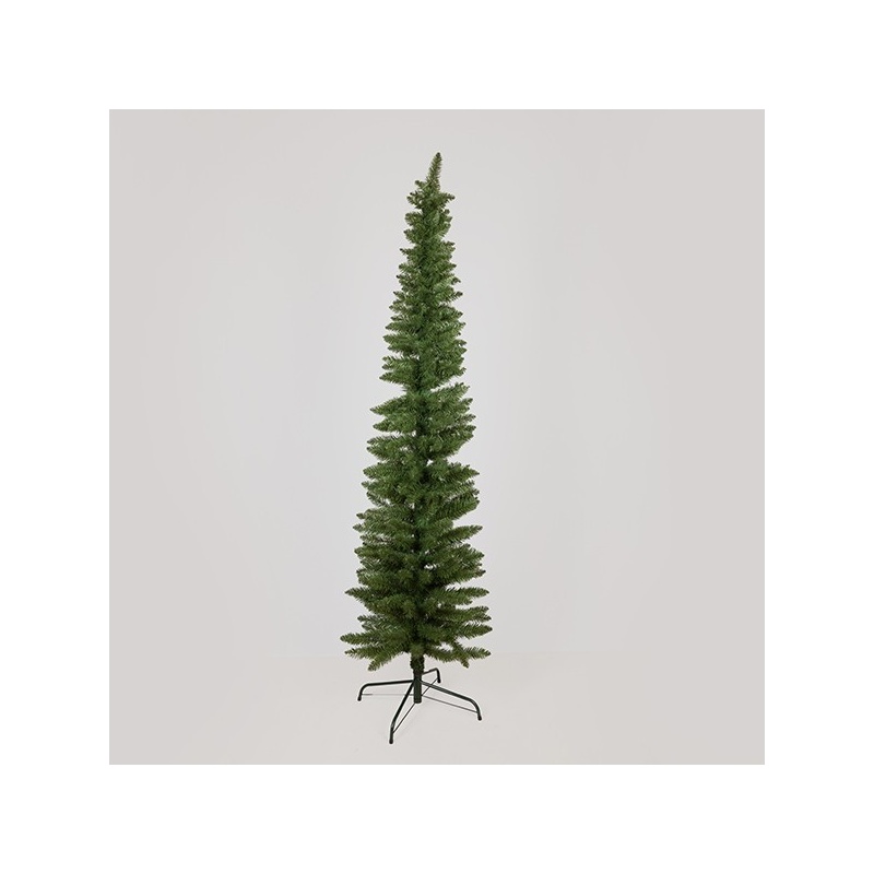 Eurolamp Δέντρο Πράσινο PVC Super Slim 210cm (600-30671)