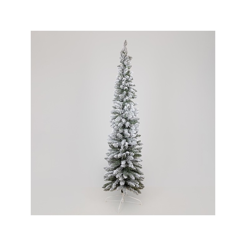 Eurolamp Δέντρο Χιονισμένο PVC Super Slim 210cm (600-30674)