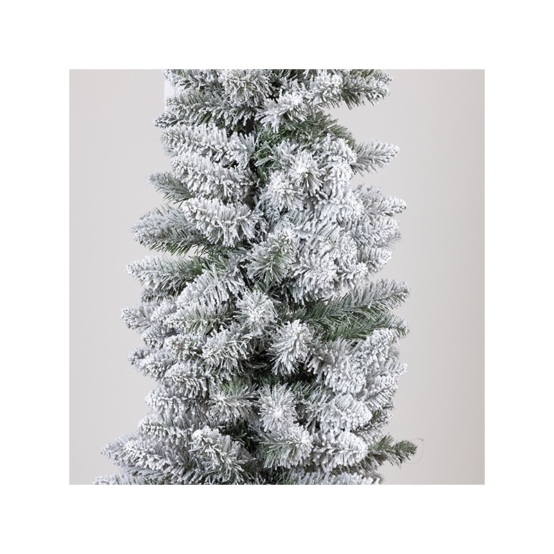 Eurolamp Δέντρο Χιονισμένο PVC Super Slim 210cm (600-30674)