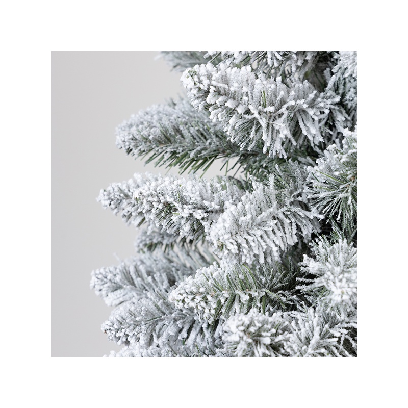 Eurolamp Δέντρο Χιονισμένο PVC Super Slim 210cm (600-30674)