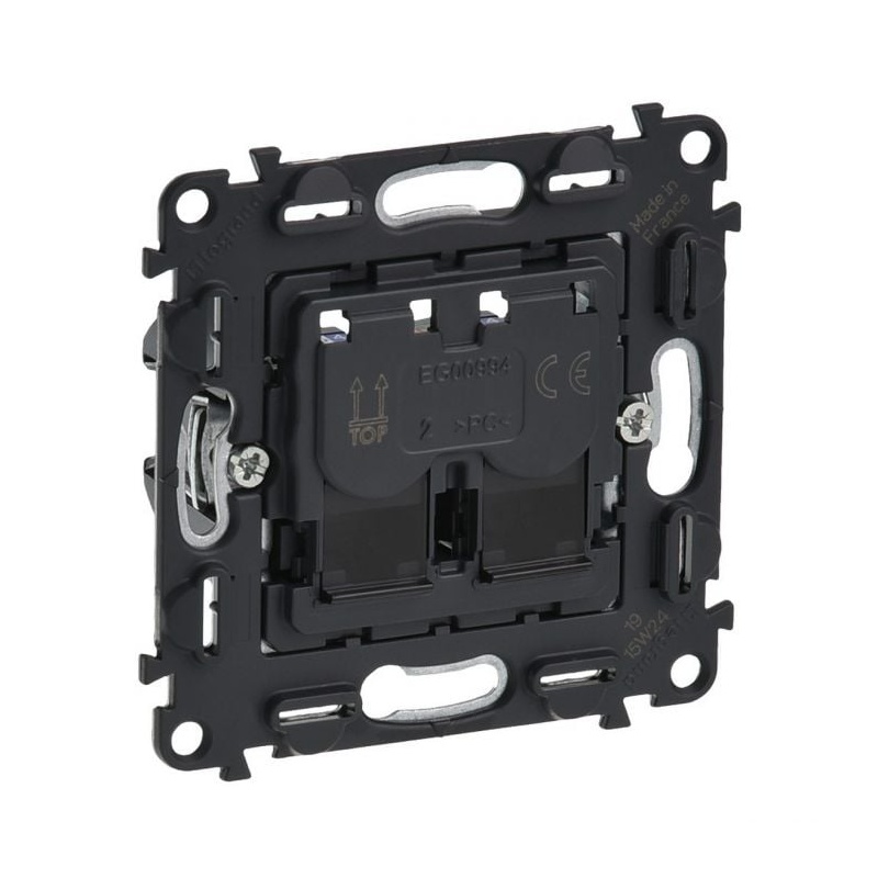 Μηχανισμός Valena Life Πρίζας 2xRJ45 UTP CAT6Α Πληροφορικης (753045)